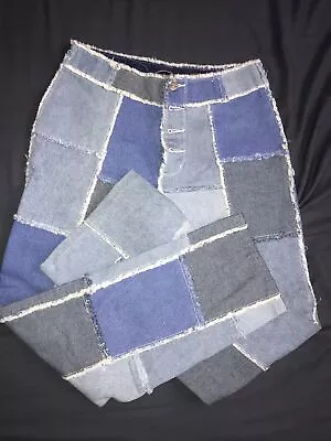 Vintage Zana Di Ladies Patchwork Denim Jeans • $46.75