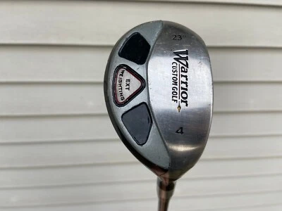 $11.95 • Buy Right Handed Warrior Custom Golf 23 Degree 4 Hybrid W/ Graphite Tour 3.1 Shaft
