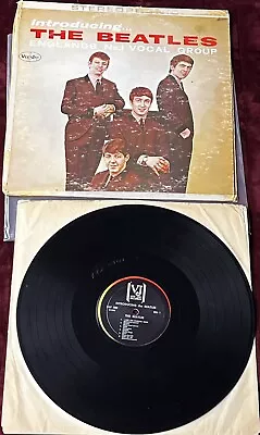 INTRODUCING THE BEATLES! Original Version Vee Jay  RECORDS  VJLP 1062 • $8.99