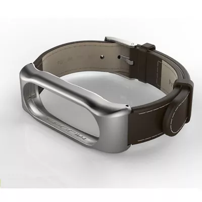 Brown PU Anti-lost Smart Wristband Fit For Xiaomi Mi2 Band 2 Bracelet No Monitor • $14.19