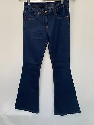 Jeans Dorothy Perkins Size 8 R Blue Denim L32” W29” Flare Womens • £12.99