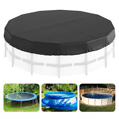 VEVOR 18 Ft Round Pool Cover Above Ground Swimming Pool Cover Drawstring Design • $77.89