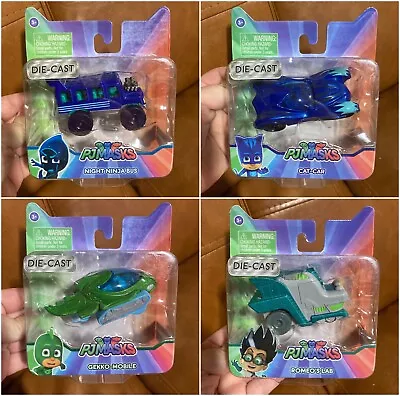 Choose 1x PJ Masks Die-Cast 3  Car Metal Character Vehicle Collection NEW - READ • $7.99