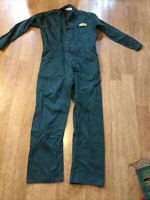 Vintage Coveralls Cosplay Michael Meyers Sz 46 USA Clever Maid Overall READ • $69.99