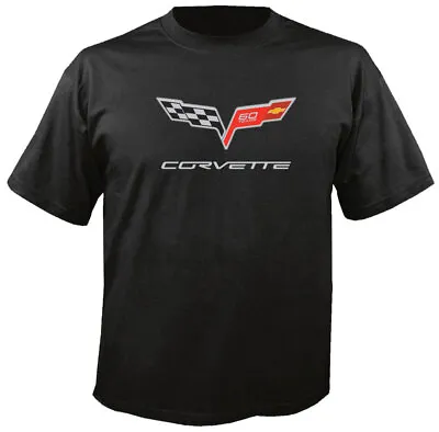 New Chevy Corvette C6 60th Anniversary Tshirt Tee Shirt T-shirt • $39.99
