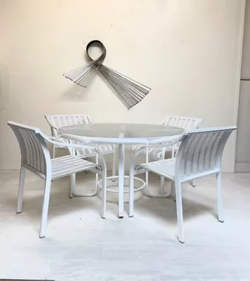 Tropitone Vintage Aluminum Patio Table And Chair Set • $2400