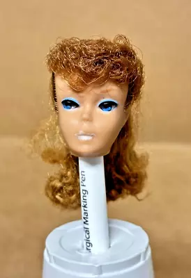 VINTAGE 196o's BARBIE DOLL PONYTAIL HAIR REDHEAD  Head Only  • $15