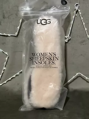 NEW UGG Womens Sheepskin Insoles Size 9 Natural • $16