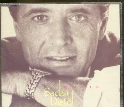 Sacha Distel Until CD France Carrere 1992 Single. Has Promo Sticker On Reverse • £3.42