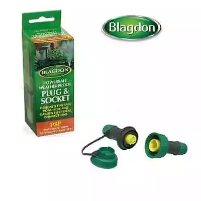 £14.99 • Buy Blagdon Powersafe Weatherproof Fish Pond Plug & Socket Outdoor Cable Connector