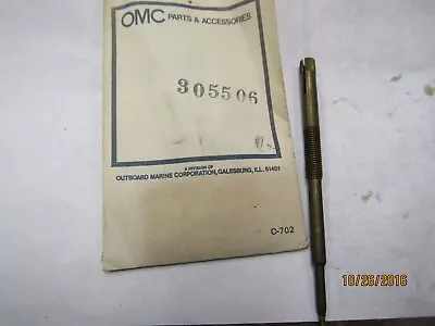 New Oem Omc Johnson Evinrude Needle Jet 305506 • $10.99