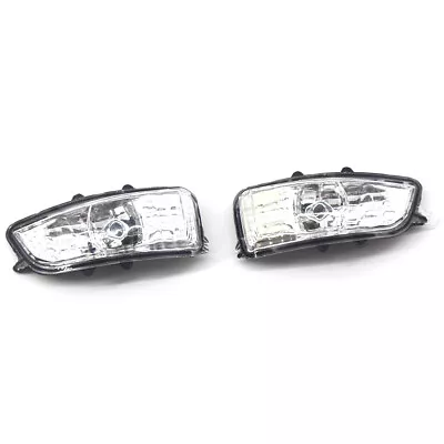 FIT For Volvo C30 S40 S60 S80 V50 Pair Mirror Turn Signal Indicator Light Lens • $22.31