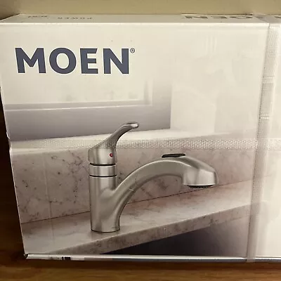 Moen CA87316SRS Renzo Pullout Spray Kitchen Faucet - Spot Res Stainless New • $99.99