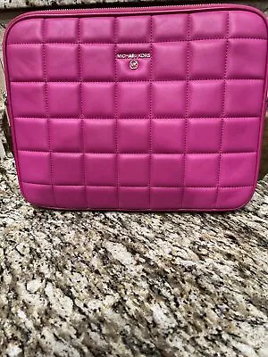 Jet Set Wild Berry Tablet Case Michael Kors Quilted • $19.99