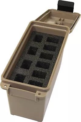 Mtm Tactical Magazine Can Dark Earth Holds 10 Ds Handgun Mags TMCHG • $27.58