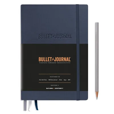 Leuchtturm1917 Bullet Journal Edition 2 A5 Hardcover - Blue22 • $54.95