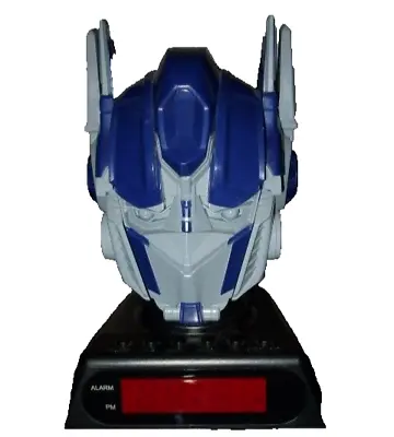 Transformers Optimus Prime Talking Alarm Clock Hasbro • £4.99