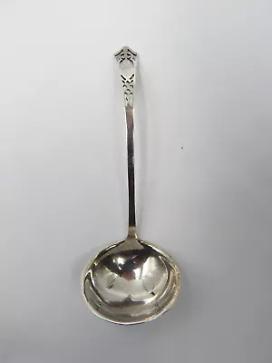 Vintage J.S. Co Sterling Silver Cream Ladle With A Pierced Designed Handle • $24.99