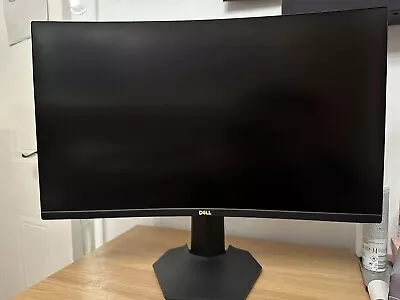 Dell S2722DGM 27 Inch QHD (2560x1440) 1500R Curved Gaming Monitor 165Hz VA 1m • £159.99