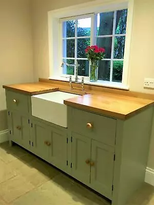 £1250 • Buy Kitchen Unit With 600mm Belfast Sink (Taps Not Included)