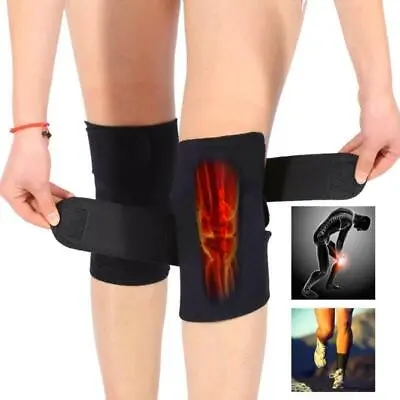 Electric Heated Knee Pad Brace - Arthritis Pain Relief Wrap For Therapy • £5.17