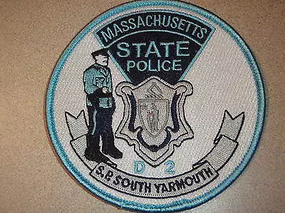 Massachusetts State  POLICE  Trooper Mass Highway Patrol SP YARMOTH D 2 • $6.99