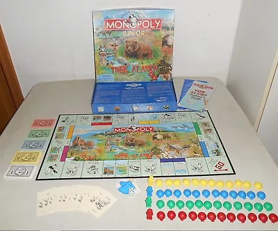 1998 Monopoly Junior Trex Alaska Jr Board Game Usaopoly • $29.99