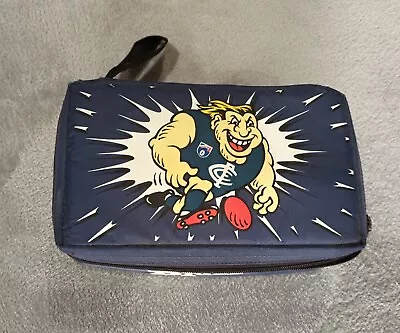 Vintage (1993) Lunch Box AFL Carlton Support Your Tribe • $20