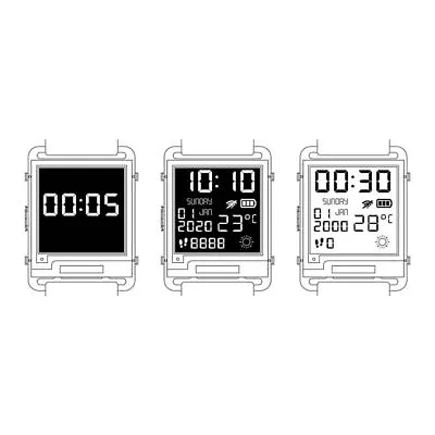WATCH WIFI E-INK V2.0 WATCHY Programmable Watchy Watch On ESP32 E-Paper V2.0 • $46.78