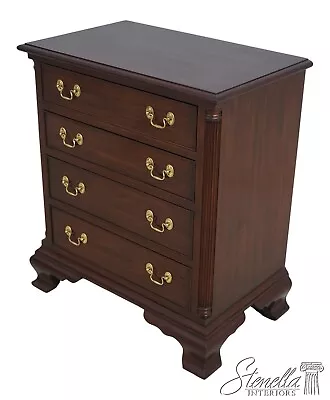 L63175EC: HENKEL HARRIS Model 116 Cherry 4 Drawer Nightstand • $1295