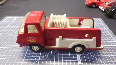 Vintage Tiny Mini Tonka 595 Red Fire Engine Pumper Truck No Ladders • $7.99