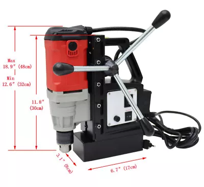 Portable Magnetic Multi-functional Drilling And Tapping Magnetic 13mm Head Drill • $333.70