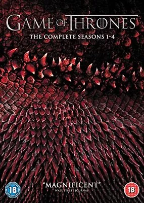 Game Of Thrones - Season 1-4 [DVD] [2015] - DVD  M4VG The Cheap Fast Free Post • £15.73