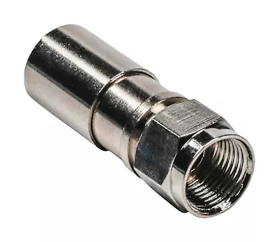 Snap Seal Compression Type F Plug Connector For RG6 WF100 Coax Cable  (Crimp) • £3.29