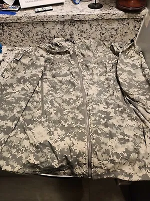 USGI Gen 3 Level 4 ECWCS LARGE LONG ACU Digital Camo Wind Jacket NEW WO TAGS • $94.99