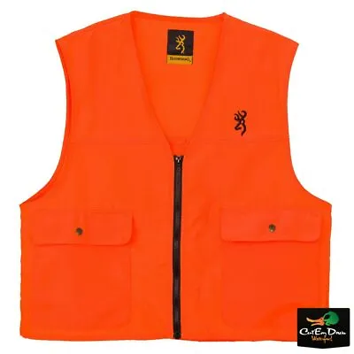 $19.90 • Buy New Browning Blaze Orange Hunting Safety Vest