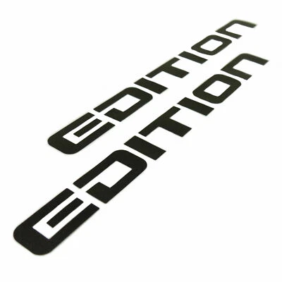 $23.90 • Buy 2x Genuine VW Lettering Emblem EDITION Logo Badge Volkswagen Golf MK 6 VI NEW