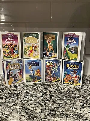 1996 McDonalds Happy Meal Toys Walt Disney Masterpiece Complete Collection Of 8 • $29.95