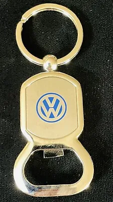NEW VW ORIGINAL Silver Metal Key Chain Logo AWESOME!! • $12.95
