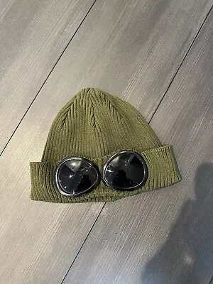 Cp Company Beanie Khaki Green Great Condition • £45