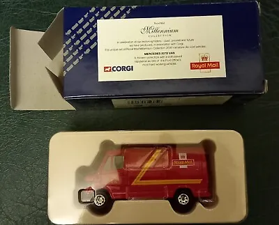 £11.95 • Buy CORGI Royal Mail Millenium Collection Mercedes 207D Van - IN BOX