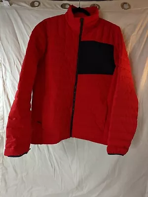 Lands' End 800 Down Fill Power Packable Jacket - Red - Large / Tall (42-44) LN • $55.80