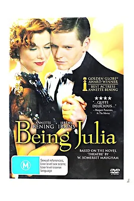 Being Julia - Annette Bening Jeremy Irons : Region 4 DVD New Unsealed • $7.08