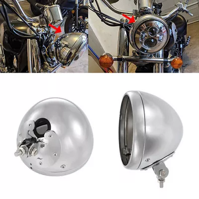 $59.99 • Buy 7  Inch LED Headlight Housing Bucket For Yamaha V-Star XVS 650 950 1100 1300