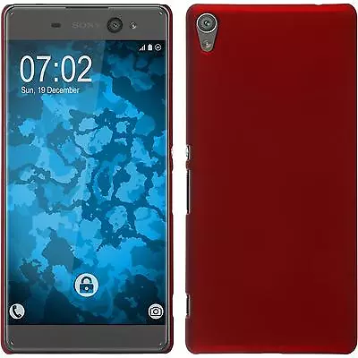 $11.63 • Buy Hard For Sony Xperia XA Ultra Case Red Rubberised Cover