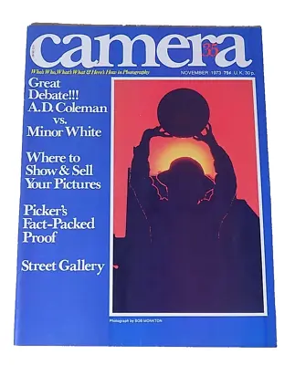 Vintage CAMERA 35  Magazine November 1973 Photography A.D. Coleman Minor White • $2.23