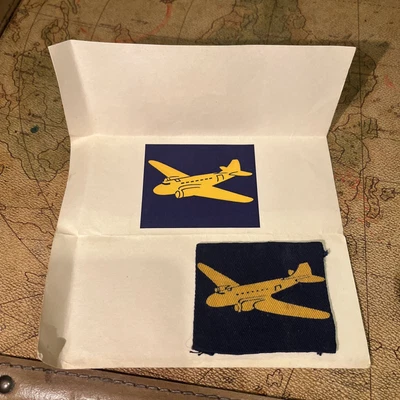 £9.99 • Buy WW2 Air Dispatch Group RASC Formation Printed Cloth Patch Badge - Arnhem & Paper
