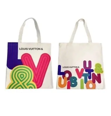 LV Canvas Eco Tote Bag Shenzhen Exhibition Limited Multi Color USA • $40