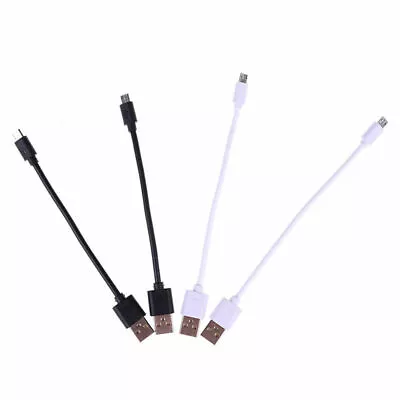 Short Micro USB Sync Data Charger Cable For Samsung S7 Note HTC LG Power Bank UK • £2.49