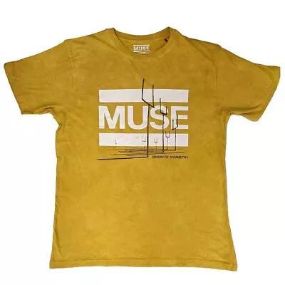 Muse Origin Of Symmetry T-Shirt Orange Yellow New • $23.28